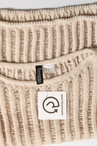 Γυναικείο πουλόβερ H&M Divided, Μέγεθος M, Χρώμα Εκρού, Τιμή 9,30 €
