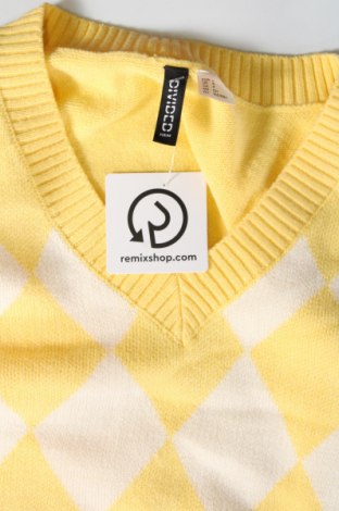 Дамски пуловер H&M Divided, Размер S, Цвят Жълт, Цена 29,00 лв.
