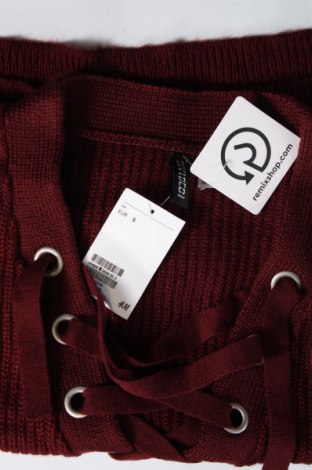 Γυναικείο πουλόβερ H&M Divided, Μέγεθος S, Χρώμα Κόκκινο, Τιμή 17,99 €