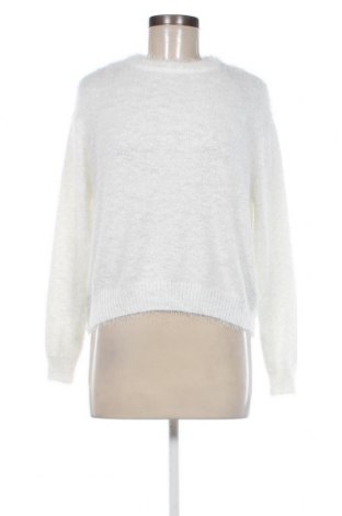 Дамски пуловер H&M Divided, Размер S, Цвят Бял, Цена 12,47 лв.