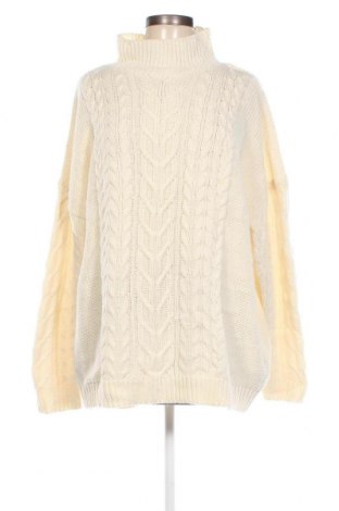 Дамски пуловер H&M Divided, Размер M, Цвят Екрю, Цена 12,47 лв.