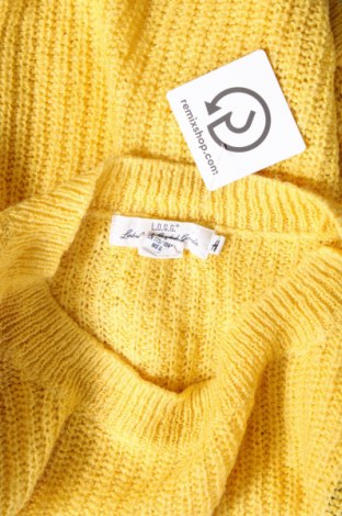 Damski sweter H&M L.O.G.G., Rozmiar L, Kolor Żółty, Cena 37,10 zł