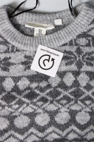 Дамски пуловер H&M L.O.G.G., Размер XL, Цвят Сив, Цена 14,50 лв.