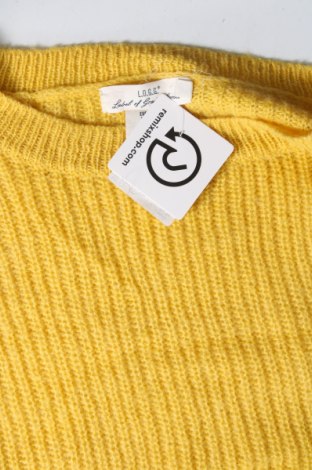 Pulover de femei H&M L.O.G.G., Mărime S, Culoare Galben, Preț 46,74 Lei