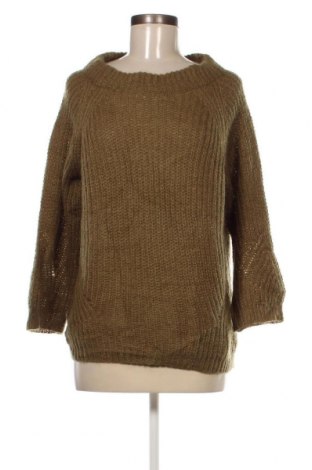 Дамски пуловер Heart Mind, Размер S, Цвят Зелен, Цена 48,00 лв.