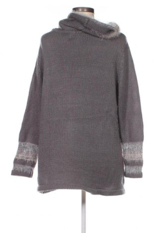 Дамски пуловер Helena Vera, Размер XL, Цвят Сив, Цена 21,73 лв.