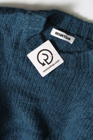 Дамски пуловер Helvetica, Размер M, Цвят Син, Цена 48,00 лв.