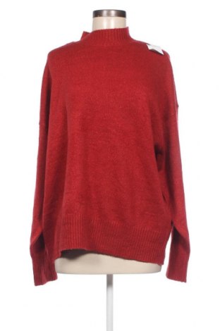 Дамски пуловер Hema, Размер XL, Цвят Червен, Цена 24,38 лв.