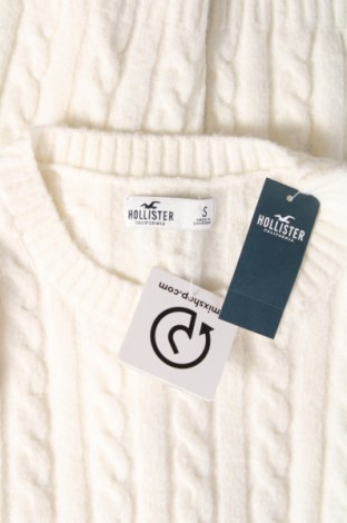 Damski sweter Hollister, Rozmiar S, Kolor Biały, Cena 126,42 zł