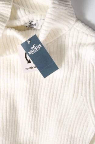 Дамски пуловер Hollister, Размер L, Цвят Бял, Цена 47,43 лв.