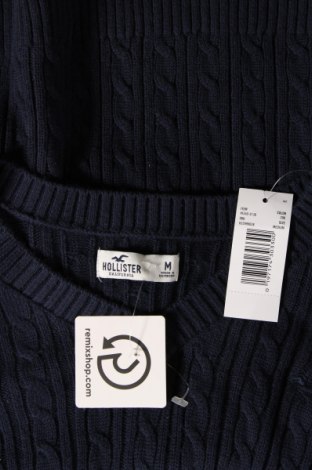 Дамски пуловер Hollister, Размер M, Цвят Син, Цена 37,20 лв.