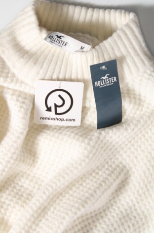 Γυναικείο πουλόβερ Hollister, Μέγεθος M, Χρώμα Λευκό, Τιμή 23,01 €