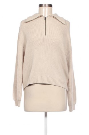 Дамски пуловер Hollister, Размер XS, Цвят Бежов, Цена 39,99 лв.
