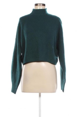 Дамски пуловер Hollister, Размер S, Цвят Зелен, Цена 50,22 лв.