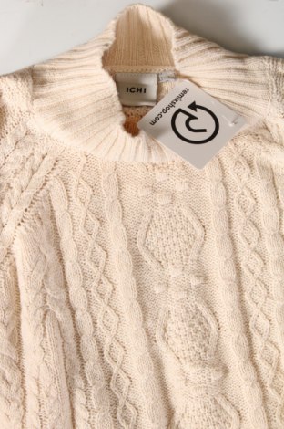 Дамски пуловер Ichi, Размер S, Цвят Бежов, Цена 18,86 лв.