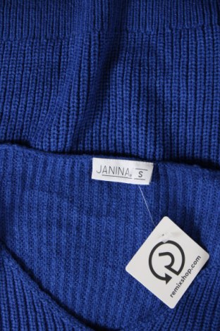 Дамски пуловер Janina, Размер S, Цвят Син, Цена 11,60 лв.