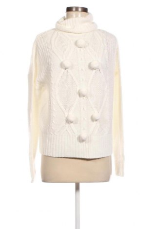 Дамски пуловер Janina, Размер M, Цвят Бял, Цена 13,34 лв.
