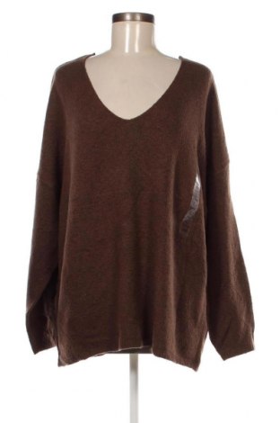 Дамски пуловер Janina, Размер L, Цвят Кафяв, Цена 18,40 лв.