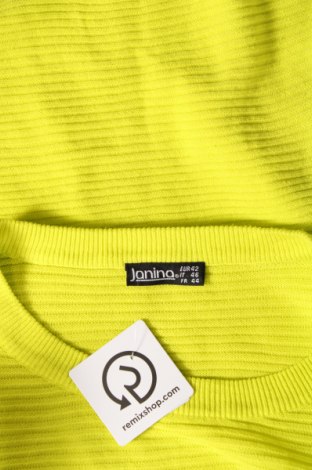 Дамски пуловер Janina, Размер L, Цвят Жълт, Цена 12,47 лв.