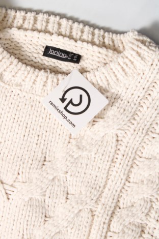 Γυναικείο πουλόβερ Janina, Μέγεθος M, Χρώμα Λευκό, Τιμή 7,18 €