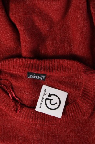 Γυναικείο πουλόβερ Janina, Μέγεθος XL, Χρώμα Κόκκινο, Τιμή 8,43 €