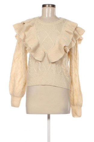 Γυναικείο πουλόβερ Jdy, Μέγεθος M, Χρώμα Εκρού, Τιμή 7,71 €