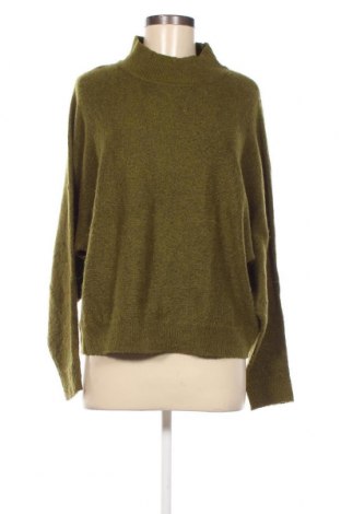 Дамски пуловер Jean Pascale, Размер M, Цвят Зелен, Цена 11,60 лв.