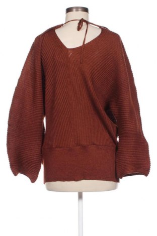 Дамски пуловер Jean Pascale, Размер L, Цвят Кафяв, Цена 11,60 лв.