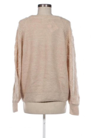 Дамски пуловер Jean Pascale, Размер M, Цвят Бежов, Цена 11,60 лв.