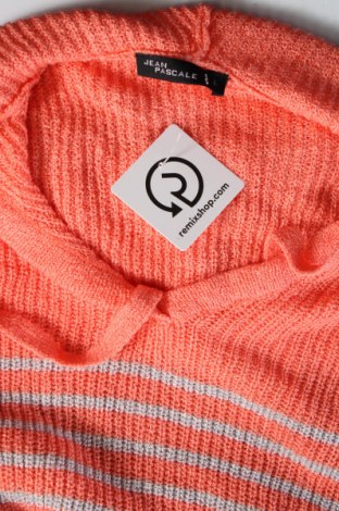 Дамски пуловер Jean Pascale, Размер L, Цвят Оранжев, Цена 11,60 лв.