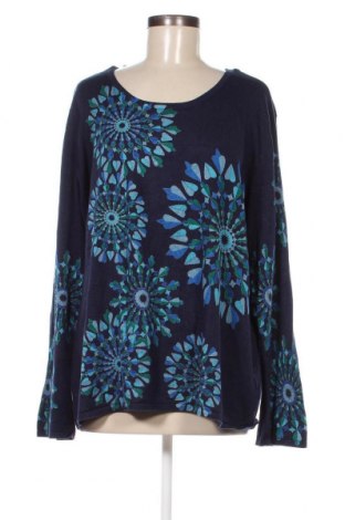 Γυναικείο πουλόβερ John Baner, Μέγεθος XXL, Χρώμα Μπλέ, Τιμή 10,76 €