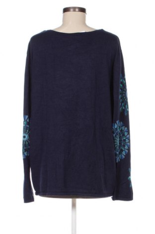 Дамски пуловер John Baner, Размер XXL, Цвят Син, Цена 18,85 лв.