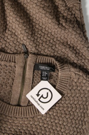 Damski sweter Jones & Co, Rozmiar M, Kolor Brązowy, Cena 37,10 zł