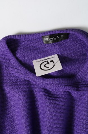 Дамски пуловер Kapalua, Размер XS, Цвят Лилав, Цена 11,60 лв.