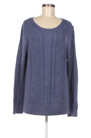 Γυναικείο πουλόβερ Karen Scott, Μέγεθος L, Χρώμα Μπλέ, Τιμή 11,38 €