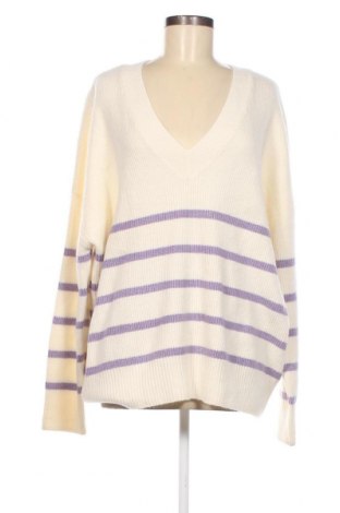 Дамски пуловер Kiabi, Размер 3XL, Цвят Бял, Цена 15,40 лв.