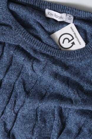 Дамски пуловер Kim Rogers, Размер XL, Цвят Син, Цена 15,37 лв.