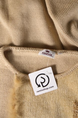 Дамски пуловер Kingfield, Размер L, Цвят Бежов, Цена 17,60 лв.