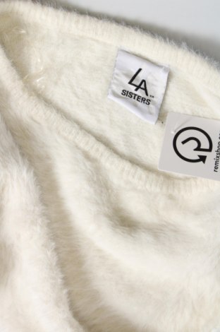 Дамски пуловер LA Sisters, Размер S, Цвят Бял, Цена 4,80 лв.