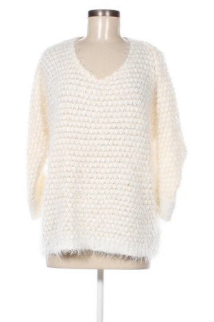 Дамски пуловер Laura Torelli, Размер L, Цвят Екрю, Цена 11,60 лв.
