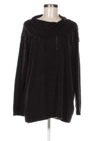 Дамски пуловер Laura Torelli, Размер XXL, Цвят Черен, Цена 12,76 лв.