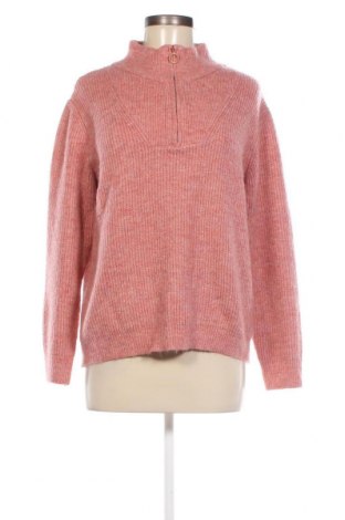 Damenpullover Laura Torelli, Größe M, Farbe Aschrosa, Preis 6,49 €