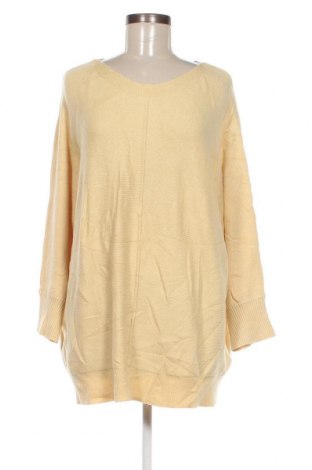 Γυναικείο πουλόβερ Laura Torelli, Μέγεθος XL, Χρώμα Κίτρινο, Τιμή 8,97 €