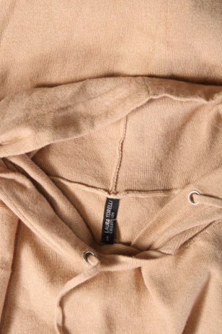 Дамски пуловер Laura Torelli, Размер S, Цвят Бежов, Цена 5,70 лв.