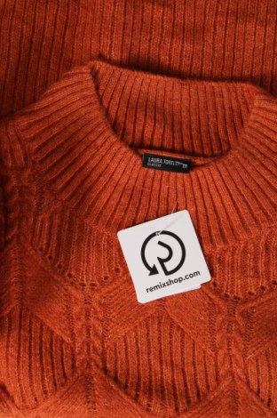 Damenpullover Laura Torelli, Größe M, Farbe Orange, Preis 7,49 €