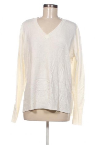 Γυναικείο πουλόβερ Laura Torelli, Μέγεθος L, Χρώμα Λευκό, Τιμή 2,69 €