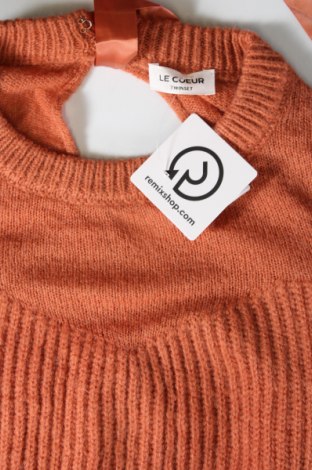 Γυναικείο πουλόβερ Le Coeur TWINSET, Μέγεθος S, Χρώμα Πορτοκαλί, Τιμή 44,54 €