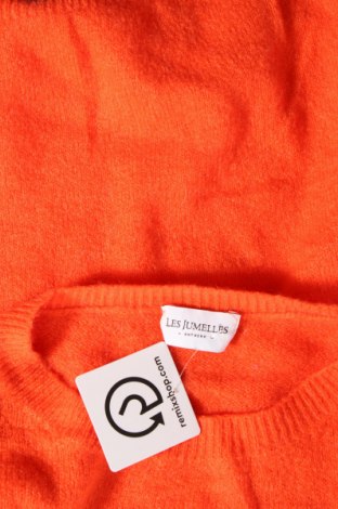 Damenpullover Les Jumelles, Größe M, Farbe Orange, Preis 9,99 €