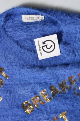 Дамски пуловер Lili Sidonio, Размер S, Цвят Син, Цена 16,40 лв.