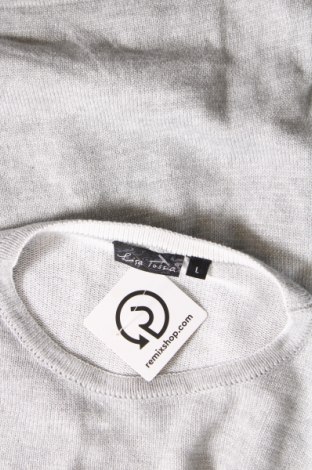 Γυναικείο πουλόβερ Lisa Tossa, Μέγεθος L, Χρώμα Γκρί, Τιμή 10,90 €